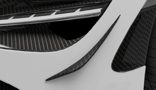 1016 Industries McLaren 750S Canards