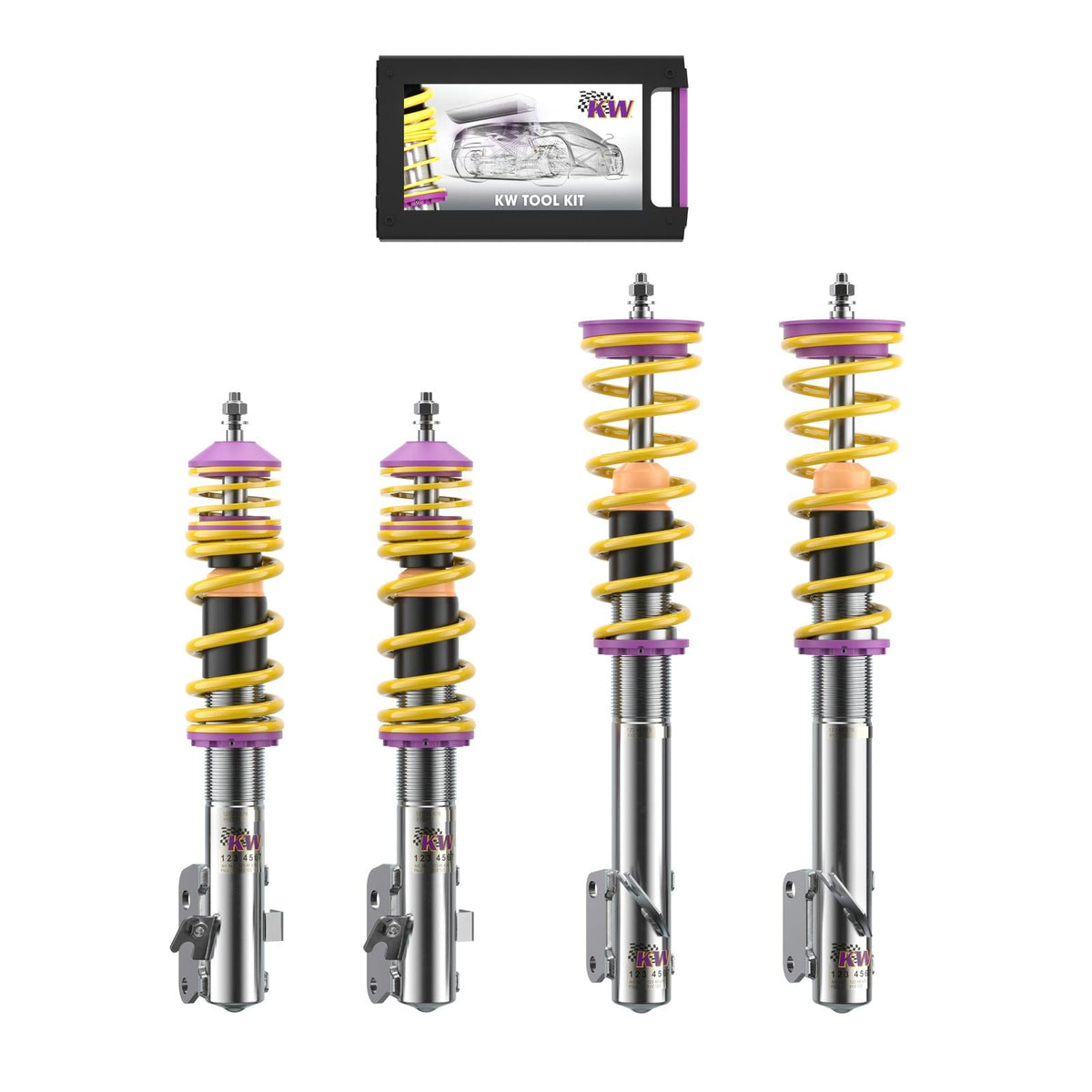 KW Coilover Kit V1 for 09/2005+ Subaru Impreza Sedan (GD)