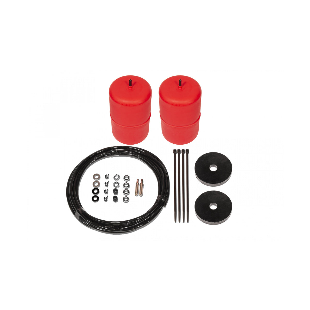 Polyair Red Series Airbag Kit - Jeep Wrangler JK, Jeep Wrangler JL and 1 more (2 inch lift)