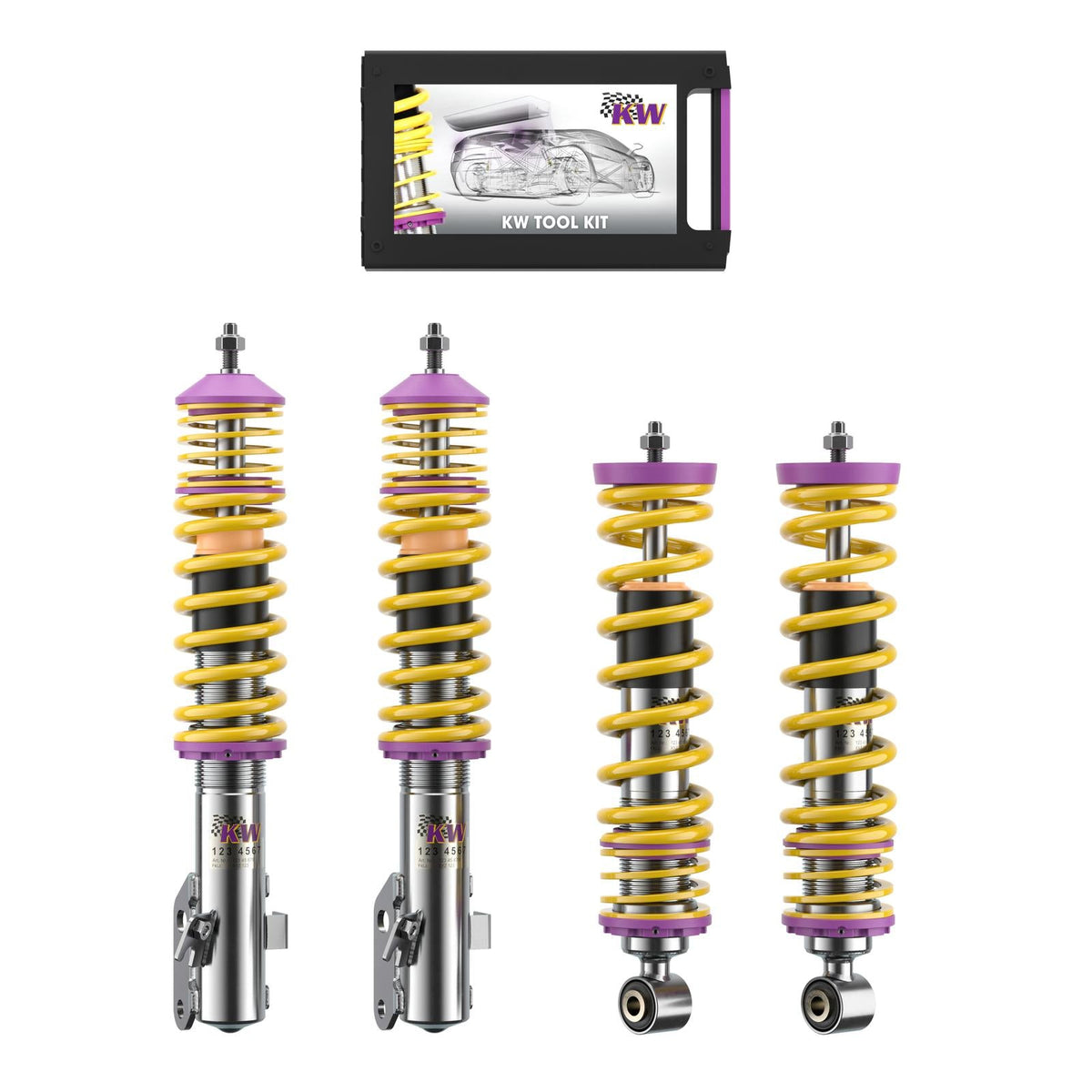 KW Coilover Kit V2 for 09/2003+ Subaru Legacy IV (BL)