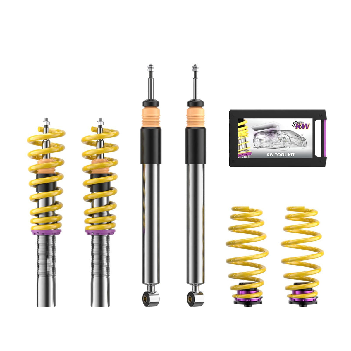 KW Coilover Kit V2 Comfort for 09/2009-12/2016 Audi A5 Sportback (8TA)