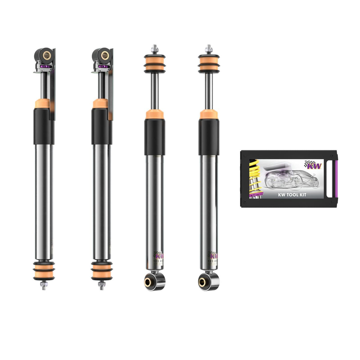 KW Coilover Kit V2 Comfort for 01/1990+ Mercedes Benz G-Class (W463)