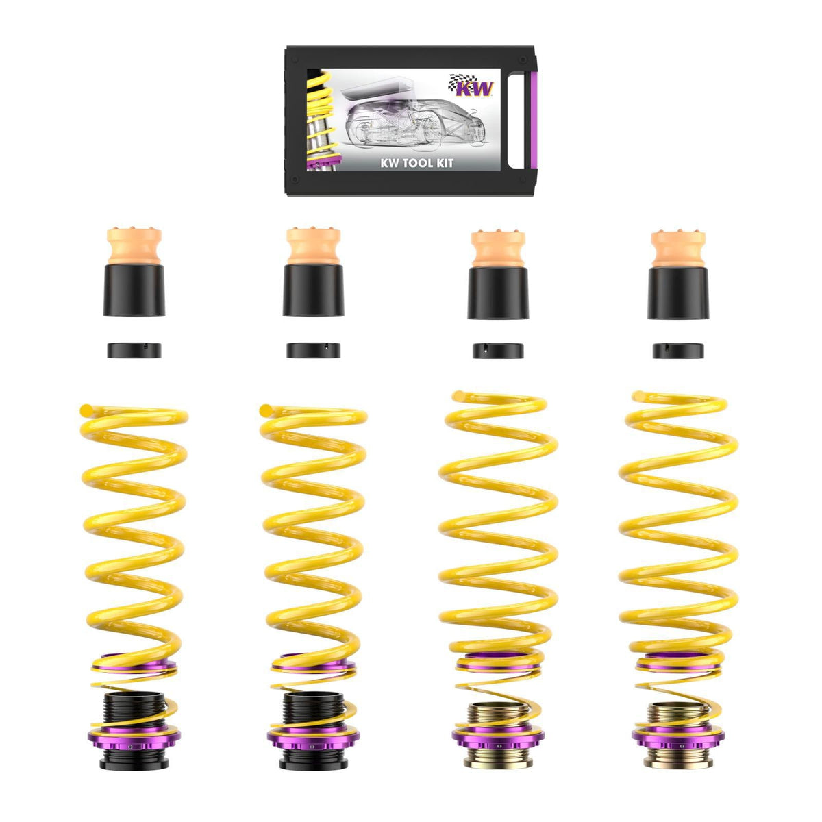 KW Height Adjustable Spring Kit for 09/2019+ BMW 8 Series Coupe (G15, F92)