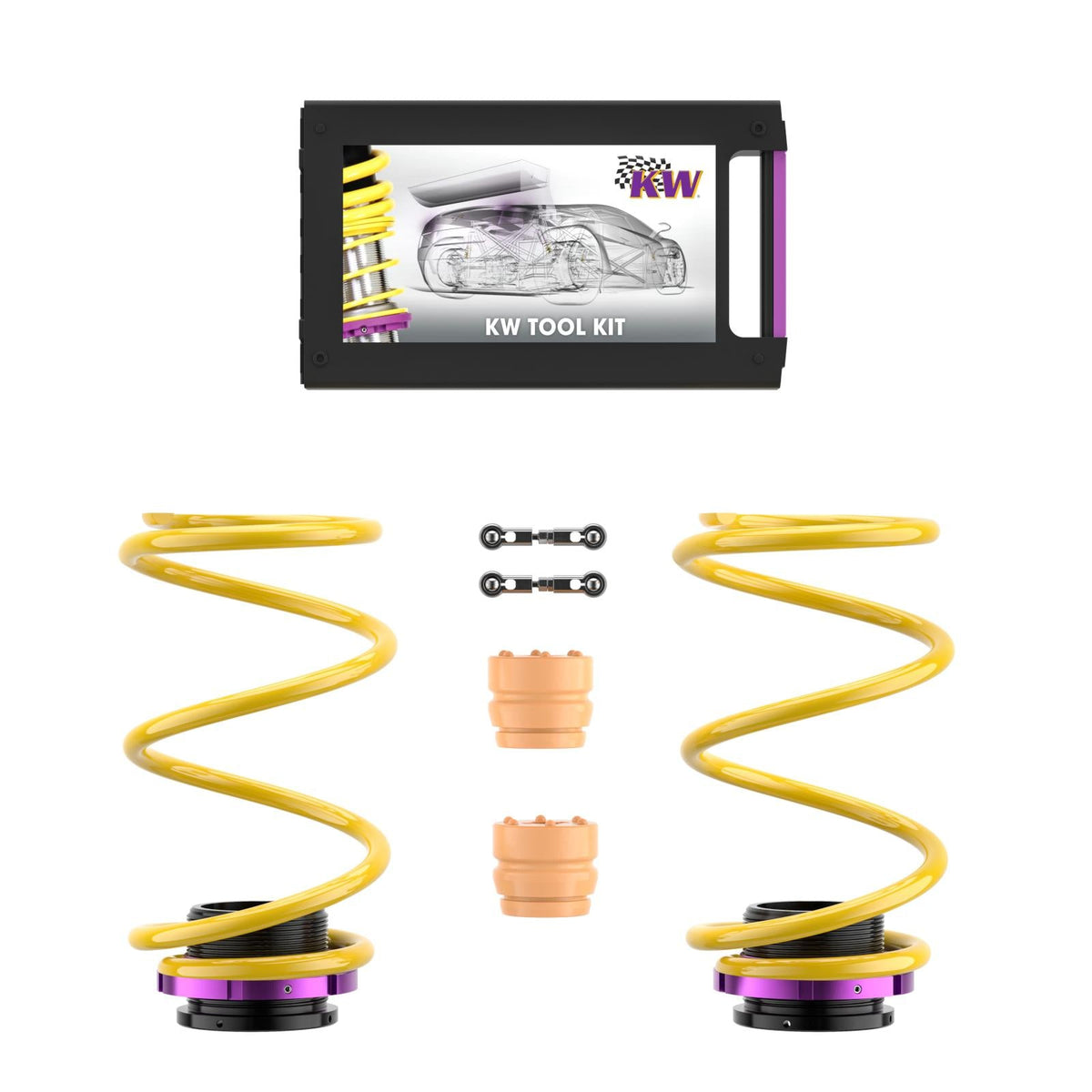 KW Height Adjustable Spring Kit for 06/2013+ Mercedes Benz E-Class T-Model (S212)