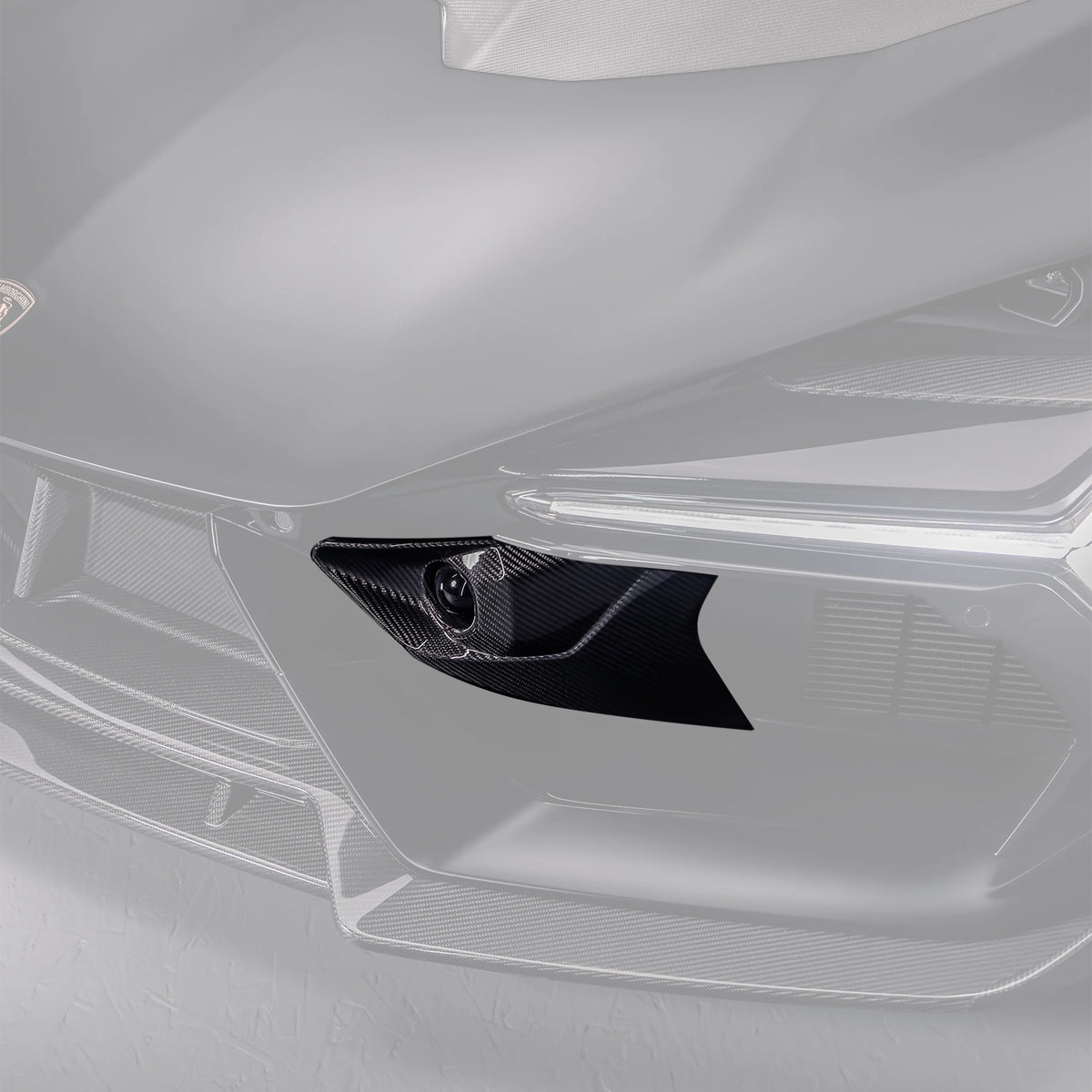RYFT Carbon Fiber Front Radar Covers - Lamborghini Revuelto