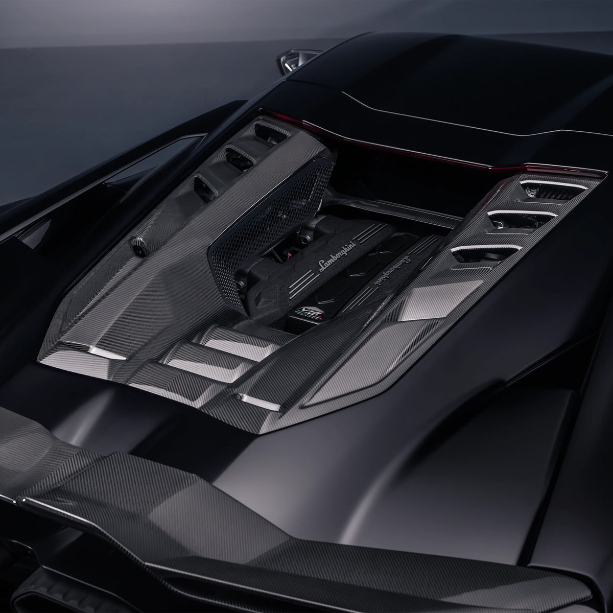 RYFT Carbon Fiber Engine Hatch Cover - Lamborghini Revuelto