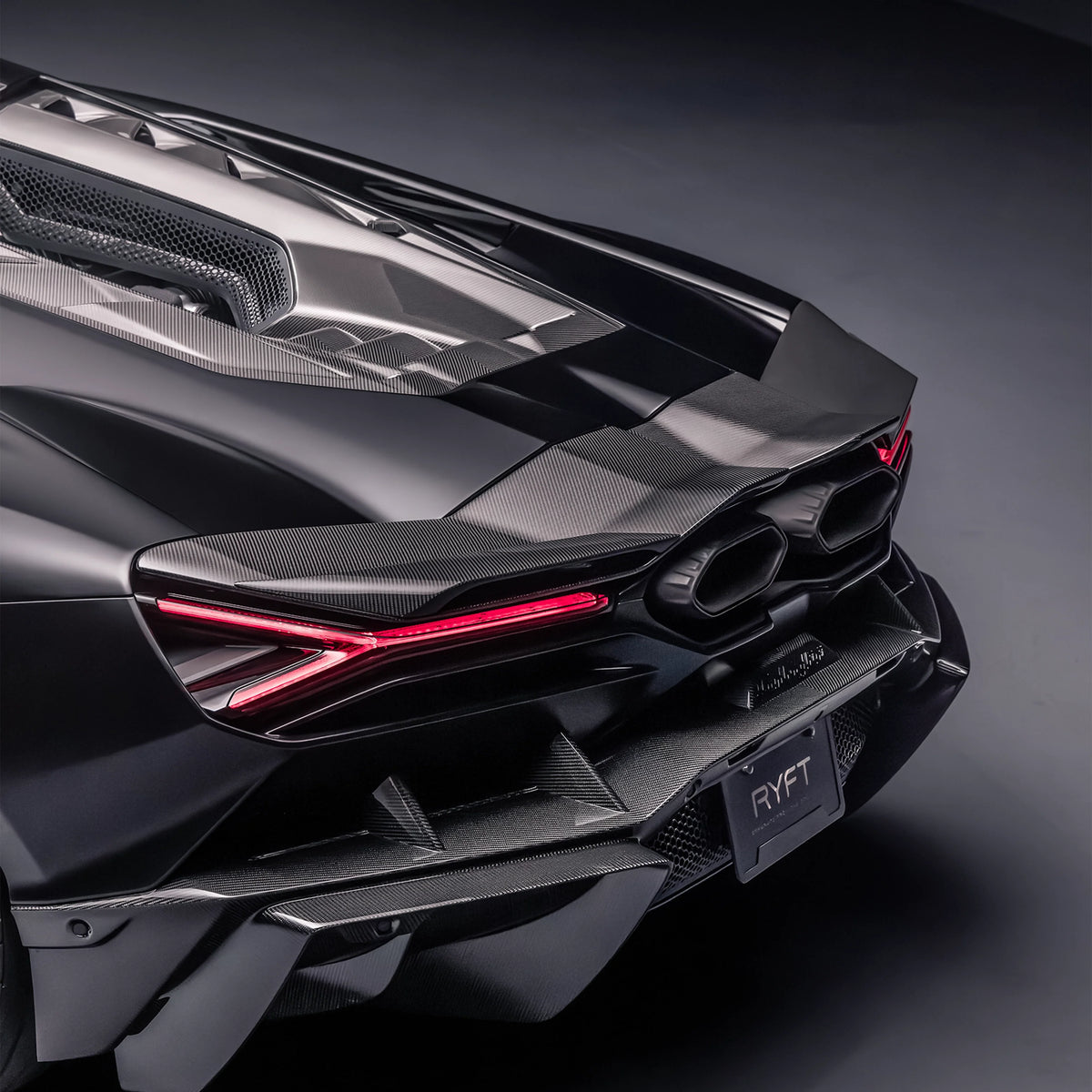 RYFT Carbon Fiber Active Rear Spoiler - Lamborghini Revuelto