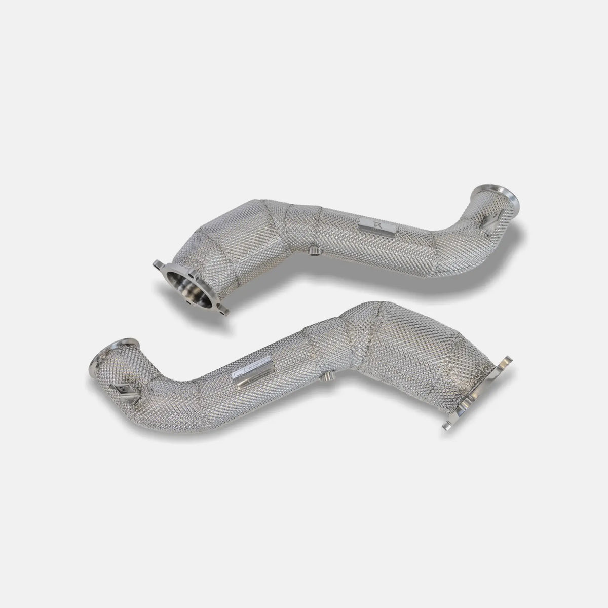 RYFT Performance Downpipe w/ Kevlar Heat Shield - McLaren 765LT