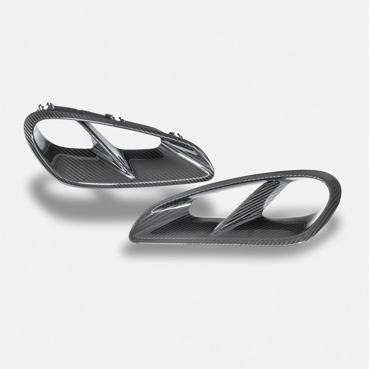 RYFT Carbon Fiber Side Intake Covers - Porsche 911 (992) Turbo S