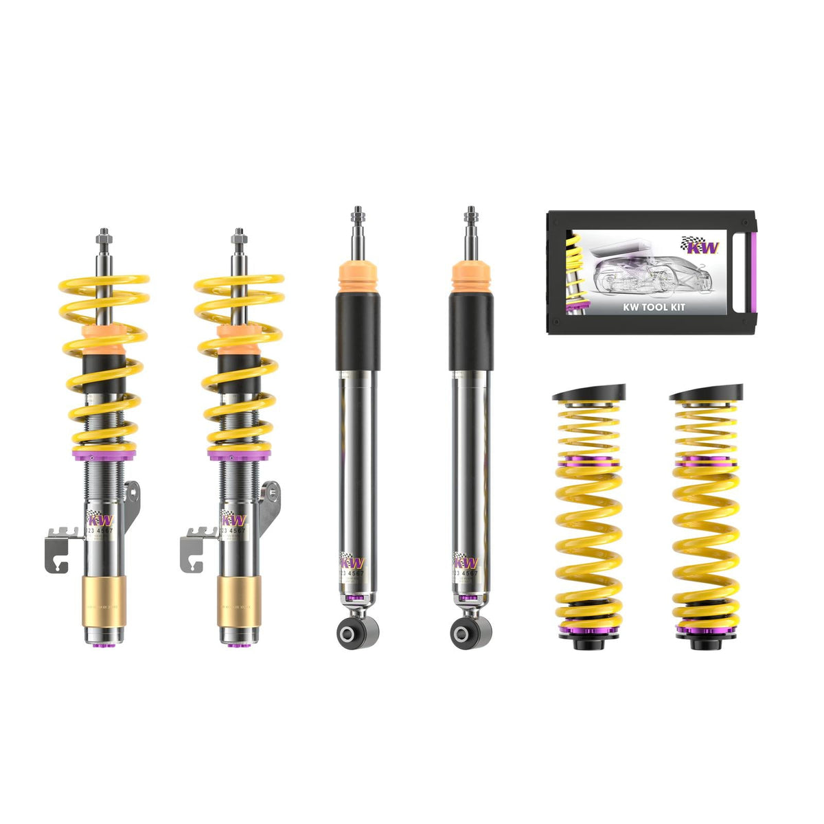 KW Coilover Kit V3 for 02/2014+ BMW 2 Series Coupe (F22, F87)
