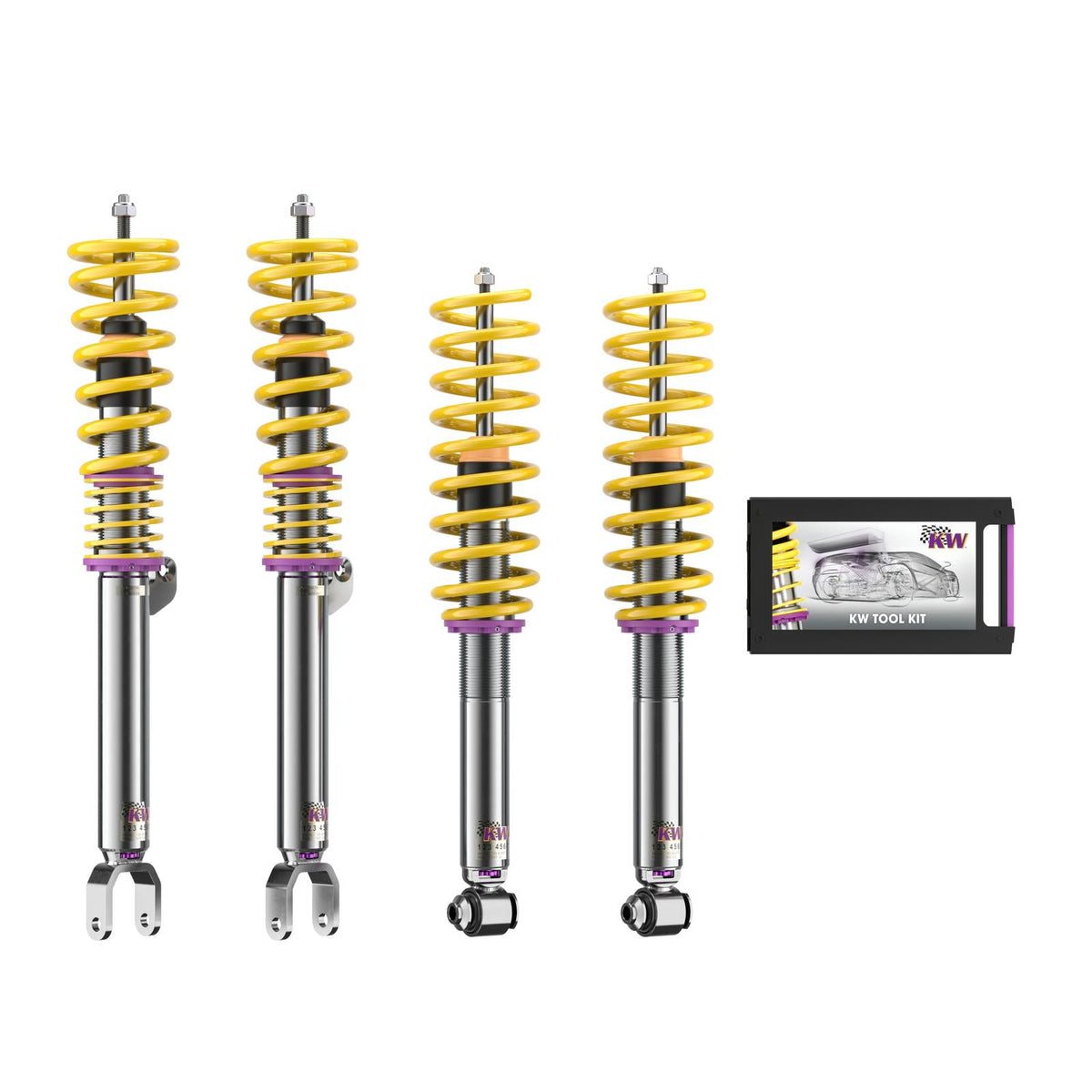 KW Coilover Kit V3 for 09/2011+ BMW 5 Series (F10) w/ Deactivation For Electronic Dampers
