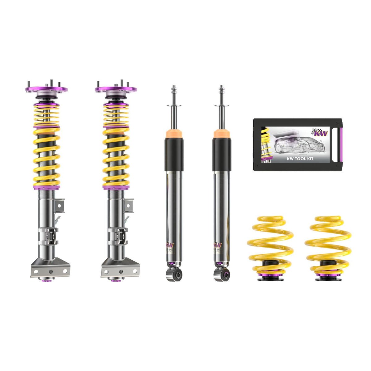 KW Coilover Kit V3 Clubsport for 04/1994-08/2000 BMW 3 Series Compact (E36) w/ Top Mounts