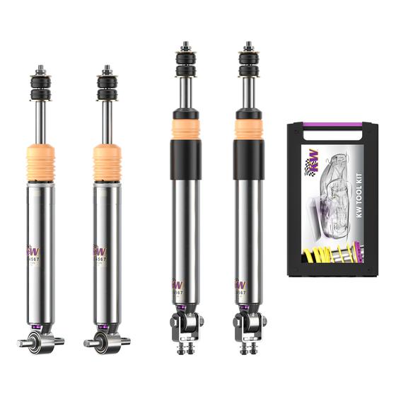 KW Shock kit V3 inox for Mercedes-Benz SL (R107) 107 / SL Coupe (C107)