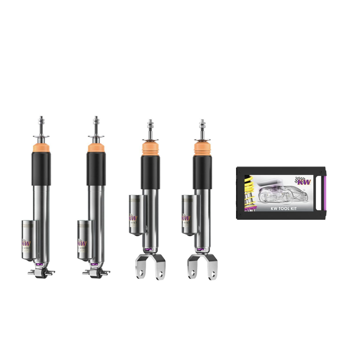 KW Shock Kit V3 for 01/1997+ Chevrolet Corvette Convertible