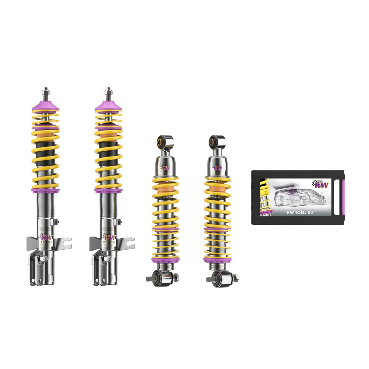 KW Coilover Kit V3 for 1986+ Porsche 944