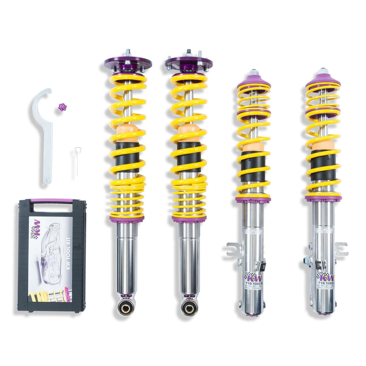 KW Coilover Kit V3 for 12/1988-11/1990 Porsche 911