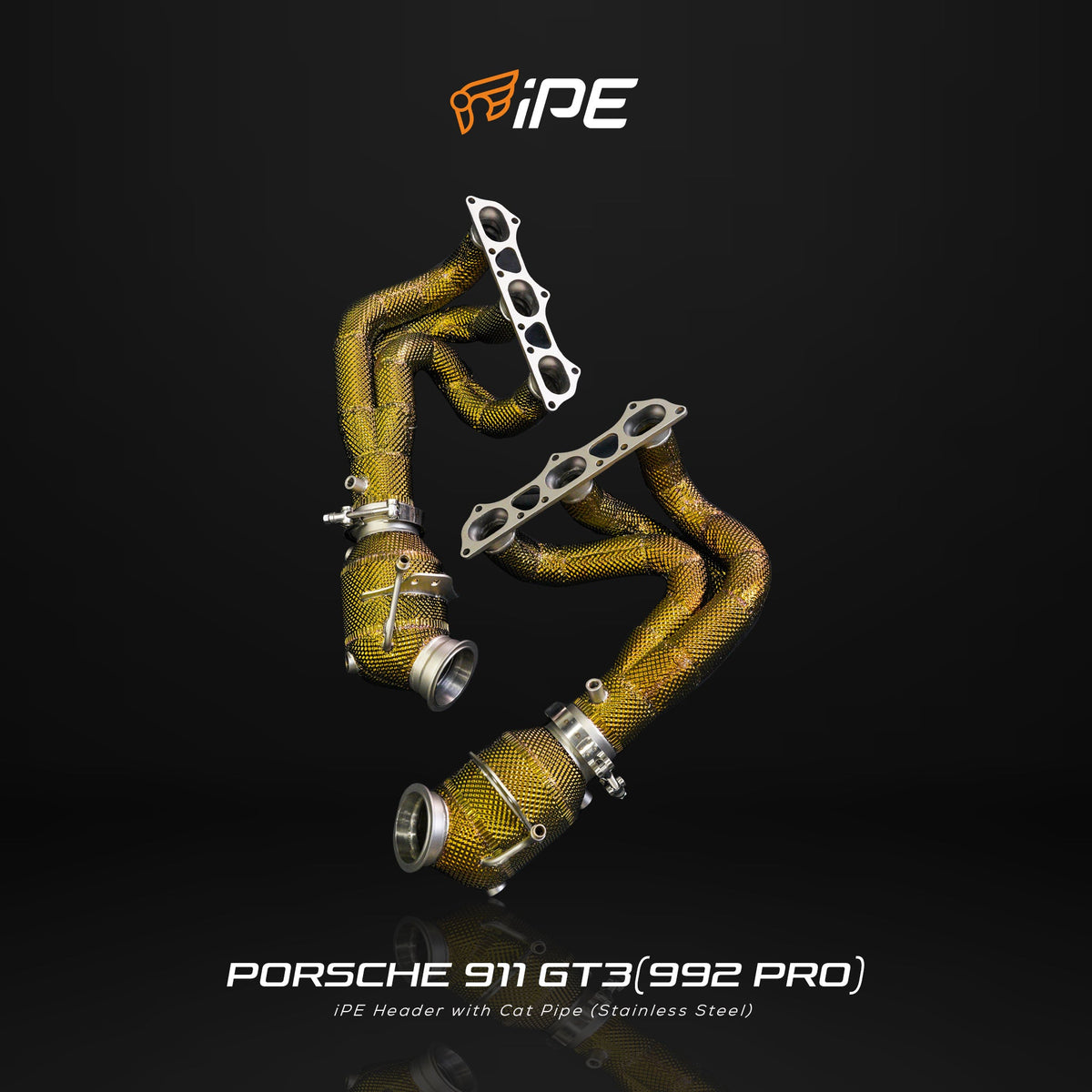 iPE Full System - Porsche 911 GT3, GT3 Touring and GT3 RS 992 (Pro Version) (Equal Length Headers, Catted)