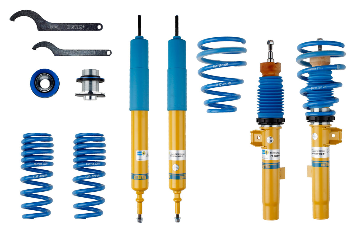 Bilstein B14 Front and Rear Coilover Kit for BMW 1 Series E81/E81/E87/E88 2004-2013 (30-50mm)