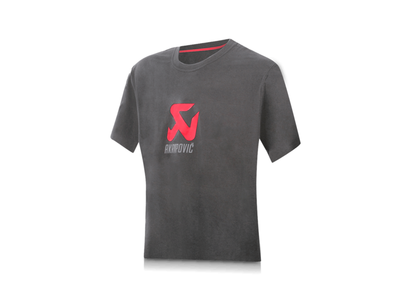 Akrapovic T-shirt Womens Logo - Grey S