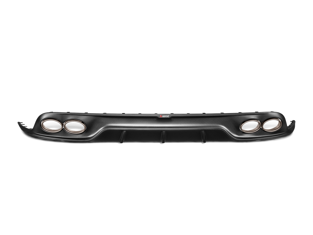 Akrapovic Rear Carbon Fibre Diffuser for Porsche 991.2 Turbo / Turbo S