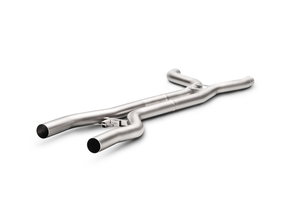 Akrapovic Evolution Link Pipe Set (Titanium) for Porsche Cayenne GTS/Turbo (958 FL)