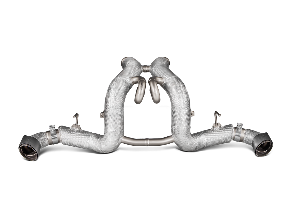 Akrapovic Slip-On Line (Titanium) for McLaren 570S