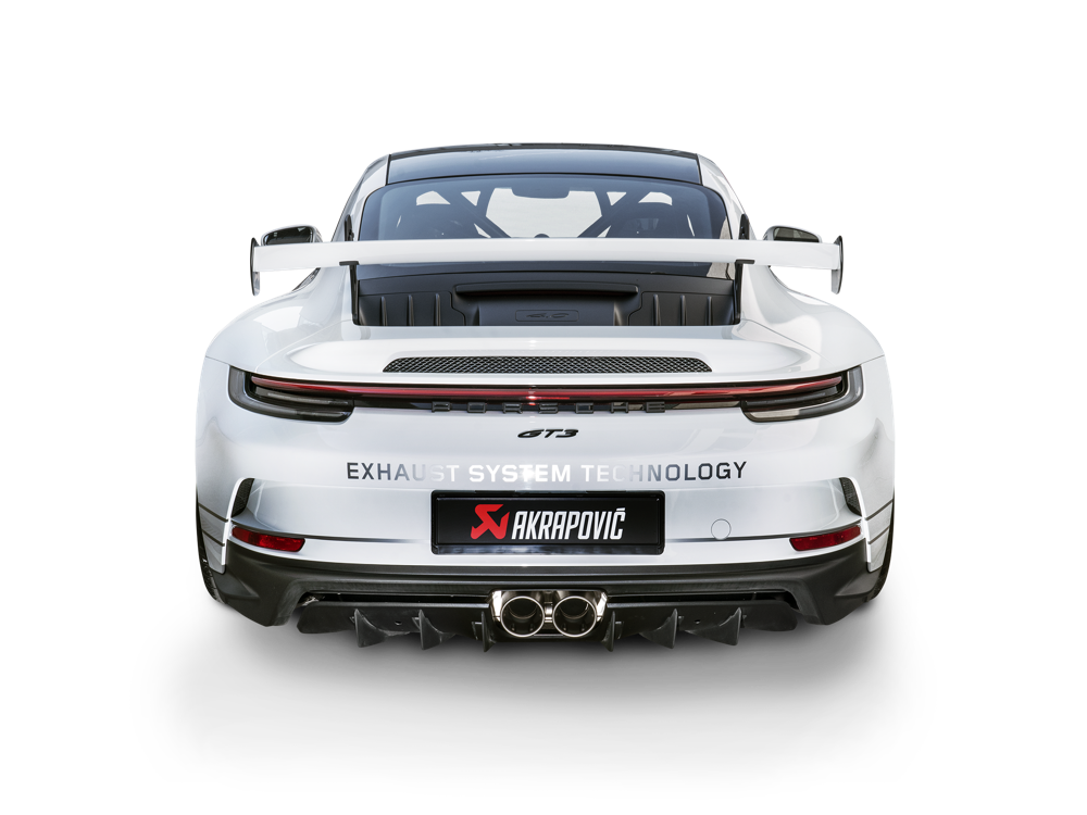 Akrapovic Evolution Header Set (Titanium) for Porsche 992 GT3