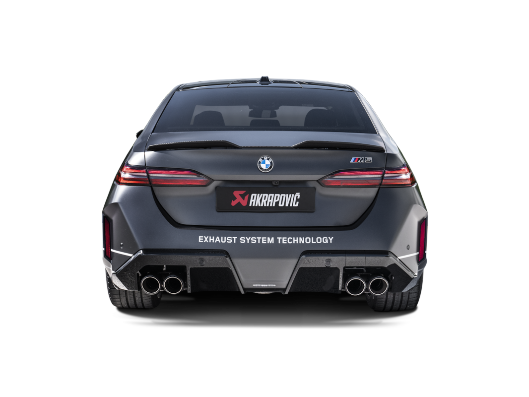 Akrapovic Round Tail Pipe Set (Carbon) for BMW M5 (G90, G99)