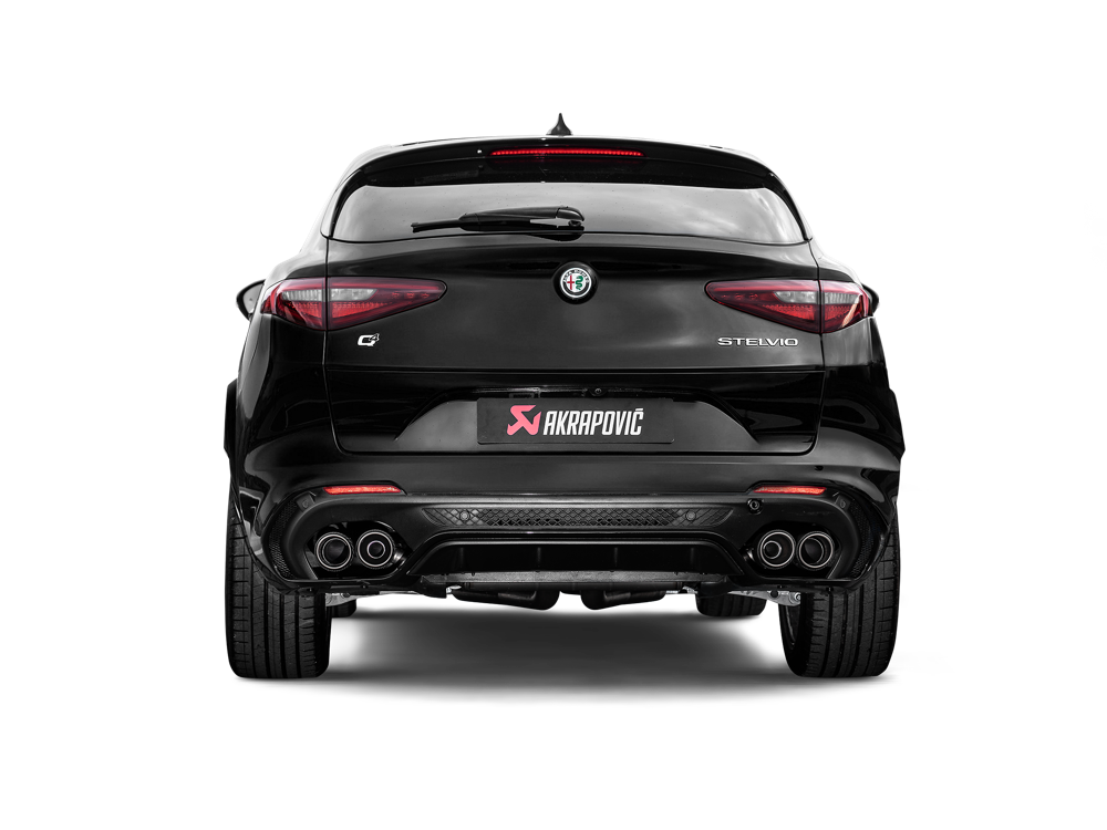 Akrapovic Exhaust System for Alfa Romeo Stelvio Quadrifoglio