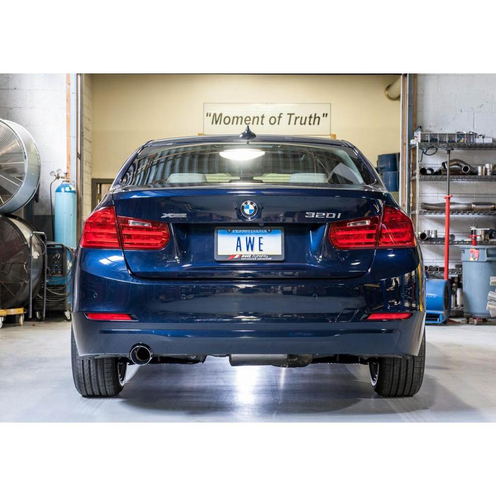 AWE Exhaust Suite for BMW F30 320i (Includes Performance Mid Pipe)