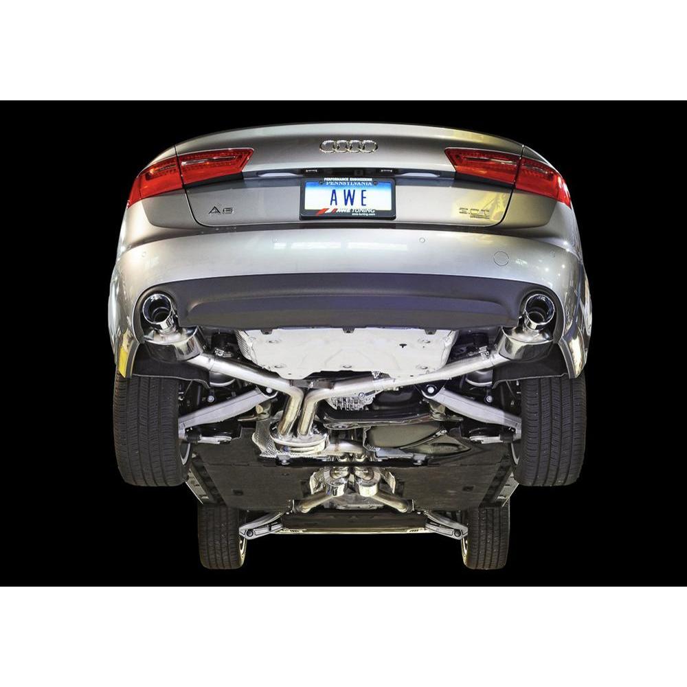 AWE Exhaust Suite for Audi C7 A6 / A7 3.0T - Dual Outlet