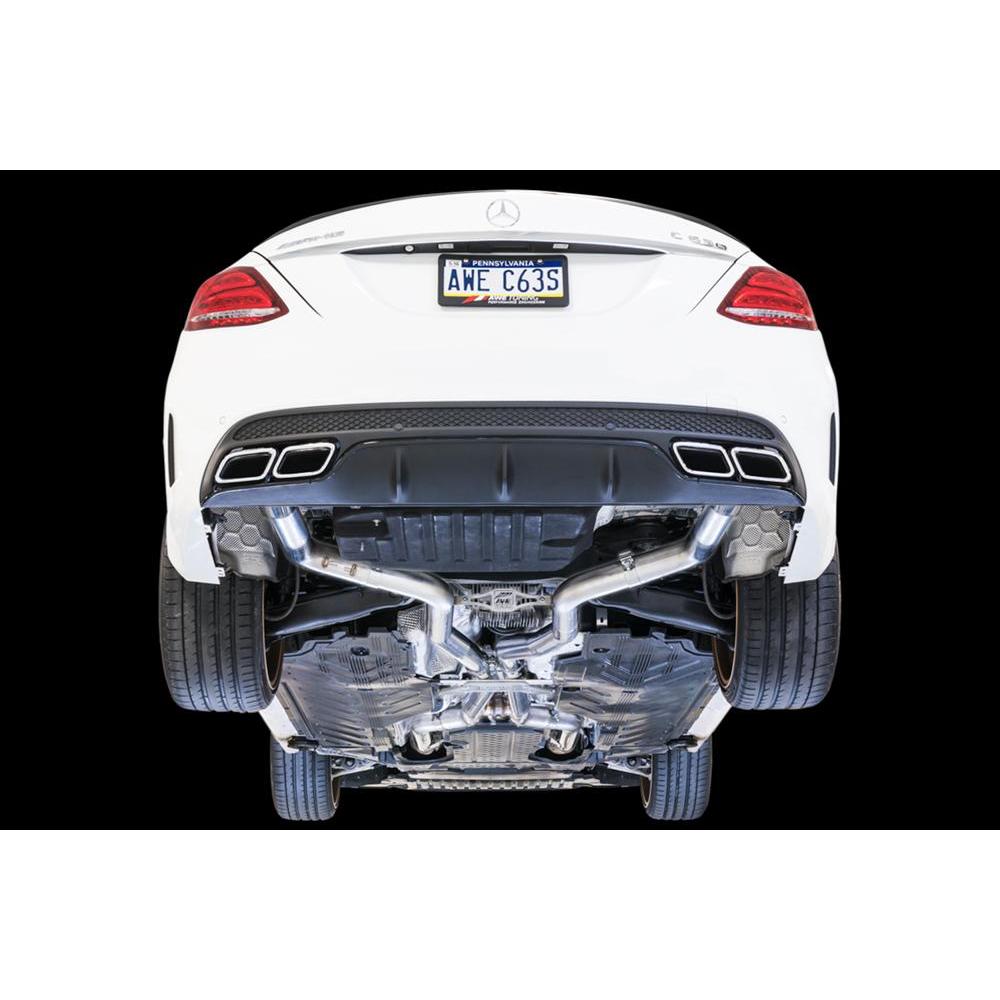 AWE Exhaust Suite for 2015-2018 Mercedes-Benz W205 AMG C63/S - No Tips