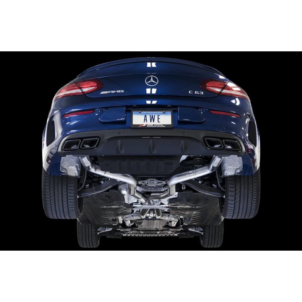 AWE Exhaust Suite for 2015-2018 Mercedes-Benz W205 AMG C63/S - No Tips
