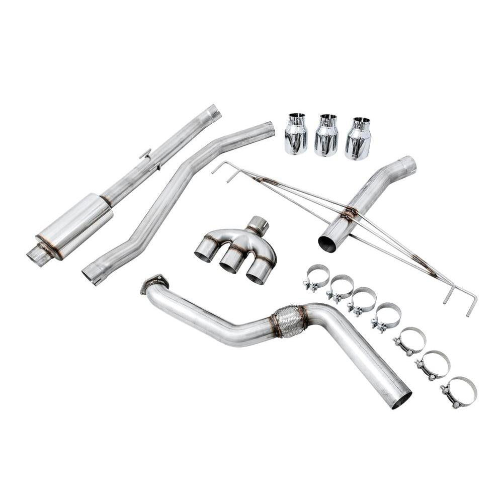 AWE Exhaust Suite for Honda FK8 Civic Type R (includes Front Pipe)