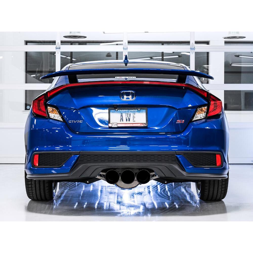 AWE Dual-to-Triple Tip Conversion for 10th Gen Honda Civic Si