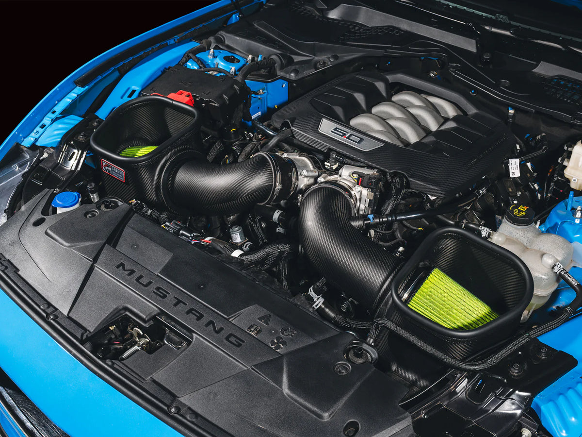 AWE S-FLO Carbon Intake for the S650 Mustang 5.0L