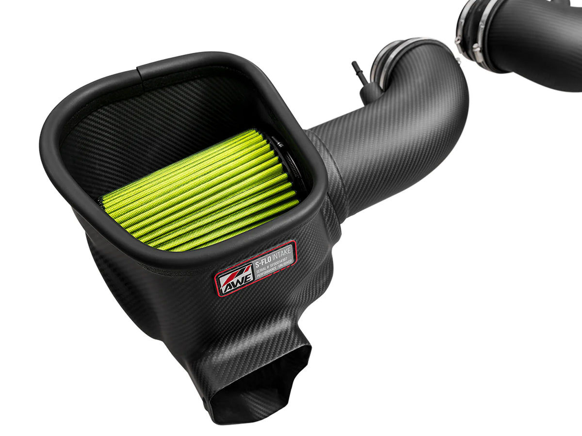 AWE S-FLO Carbon Intake for the S650 Mustang 5.0L