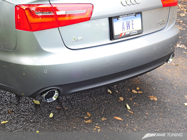 AWE Exhaust Suite for Audi C7 A6 / A7 3.0T - Dual Outlet