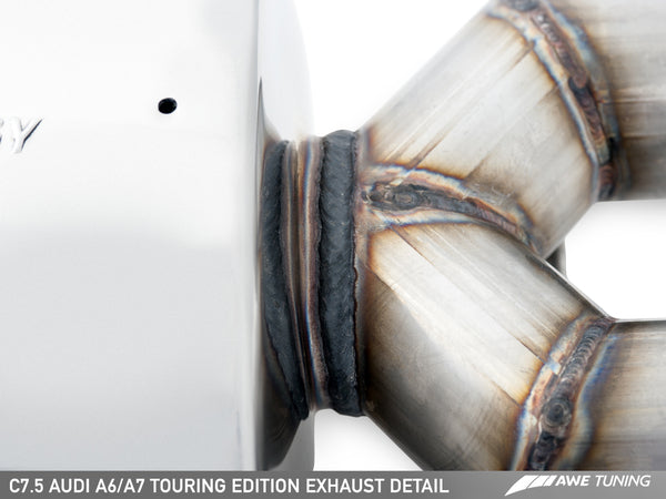 AWE Exhaust Suite for Audi C7.5 A6 / A7 3.0T - Quad Outlet