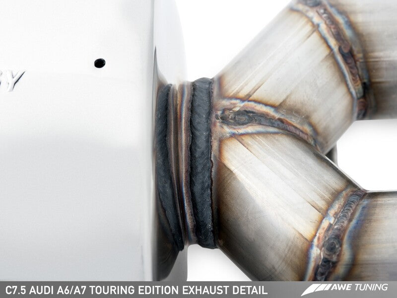 AWE Exhaust Suite for Audi C7.5 A6 / A7 3.0T - Quad Outlet