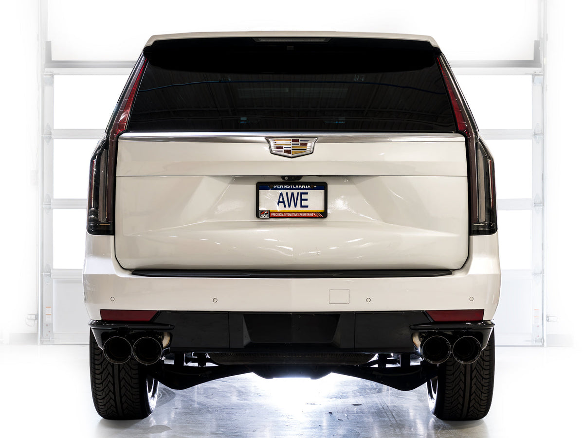 AWE 0FG Exhaust Suite for the '21+ Cadillac Escalade & Escalade ESV 6.2L