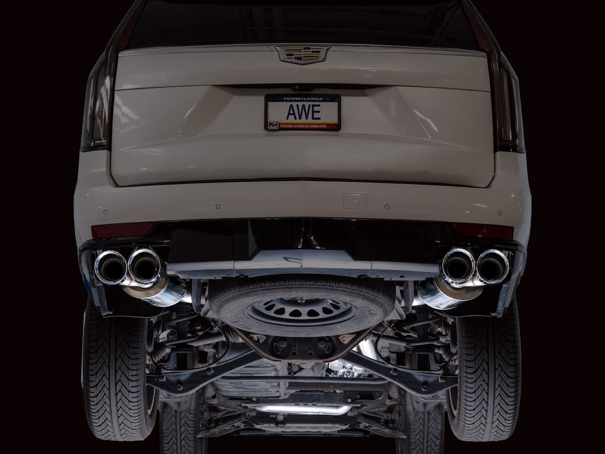 AWE 0FG Exhaust Suite for the '21+ Cadillac Escalade & Escalade ESV 6.2L
