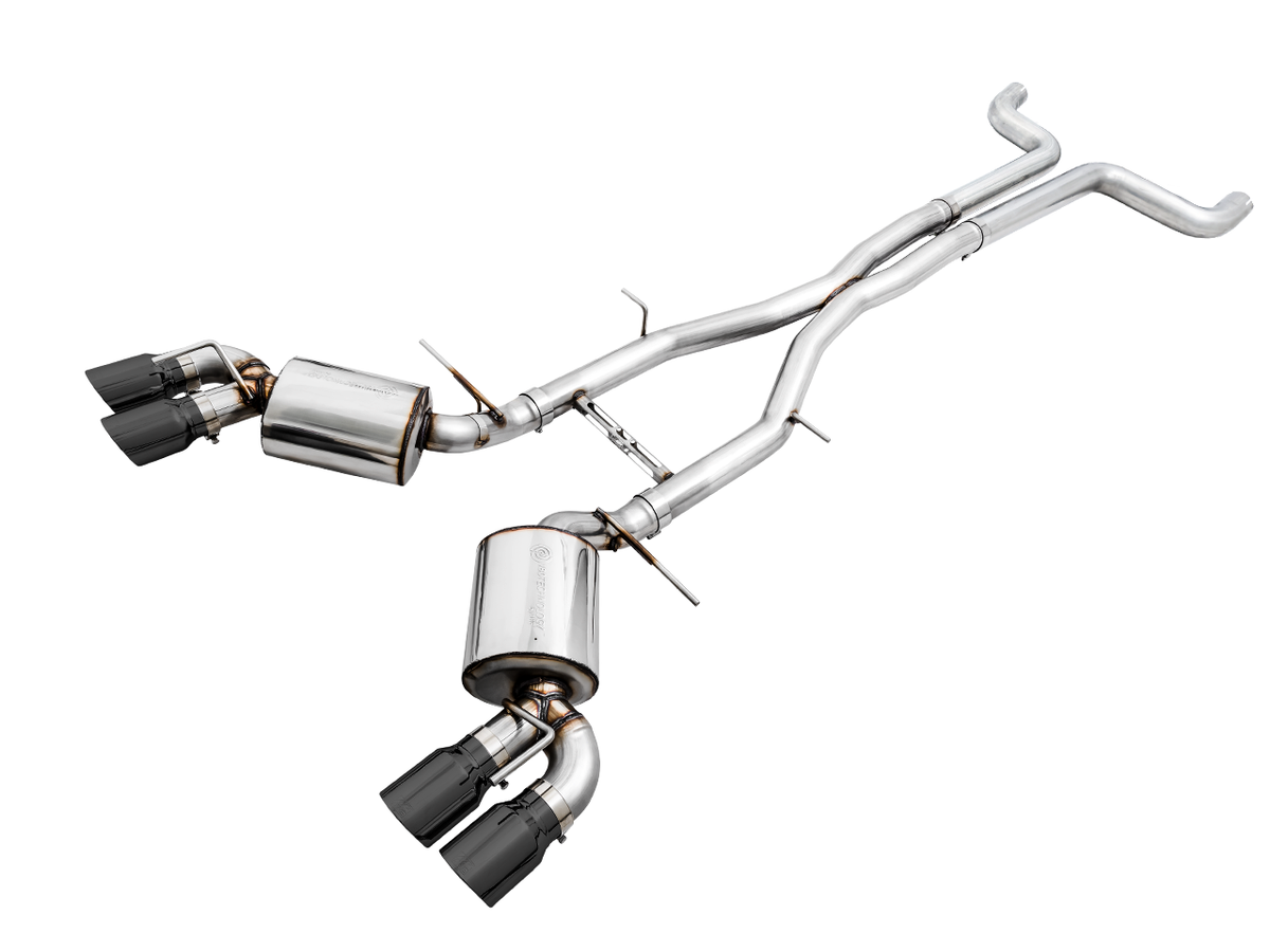 AWE 16-18 Chevrolet Camaro SS Axle-back Exhaust - Touring Edition (Chrome Silver Tips)
