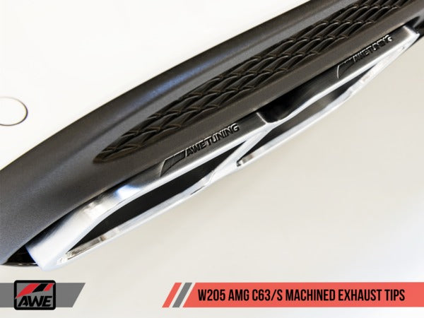 AWE Exhaust Suite for 2015-2018 Mercedes-Benz W205 AMG C63/S - No Tips