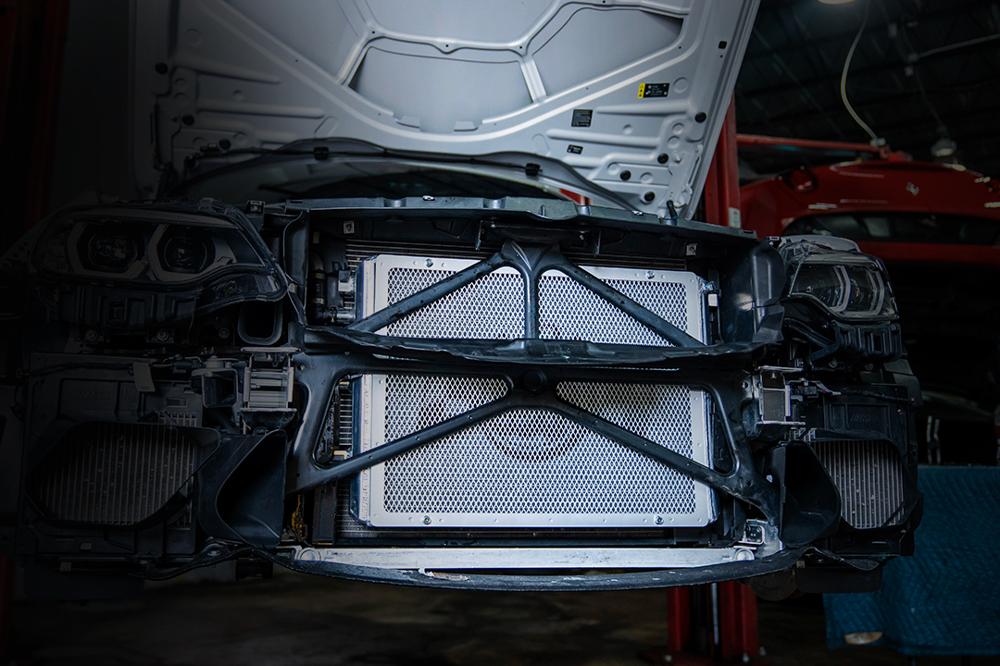 CSF BMW F8X M3/M4 Front Mount Heat Exchanger w/ Rock Guard