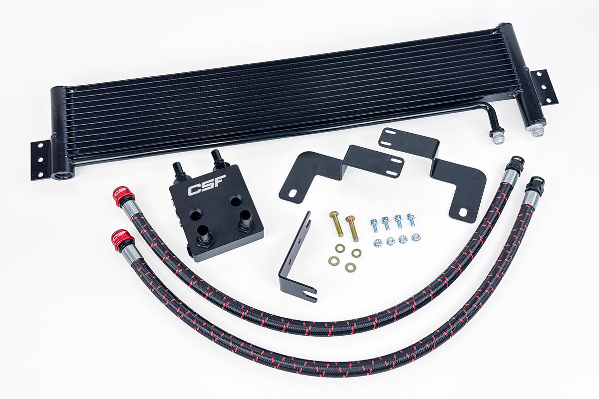CSF Ford Bronco 2.7L External Transmission Oil Cooler Kit