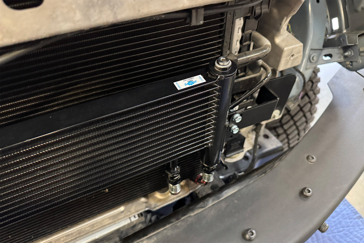 CSF Ford Bronco 2.7L External Transmission Oil Cooler Kit