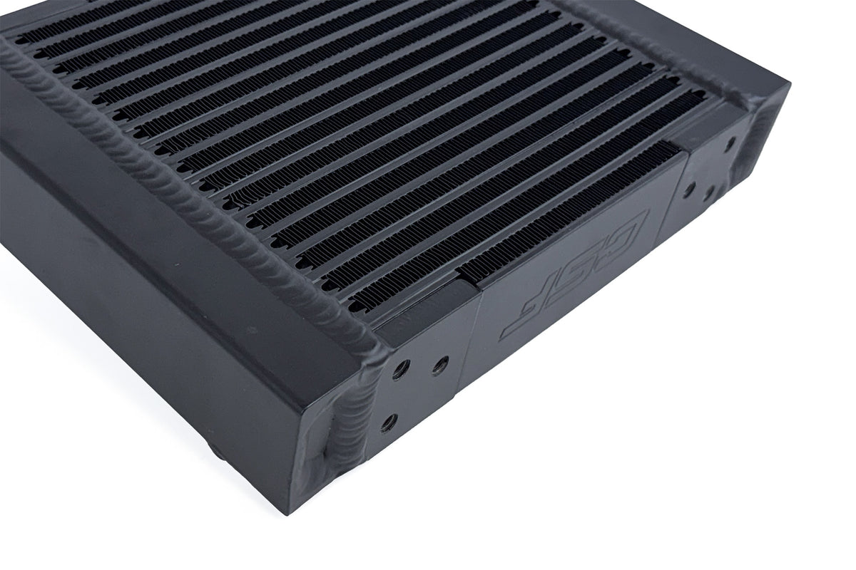 CSF Universal Large Single-Pass Oil Cooler / M22 x 1.5 / 12.0L x 9.33H x 2.16W