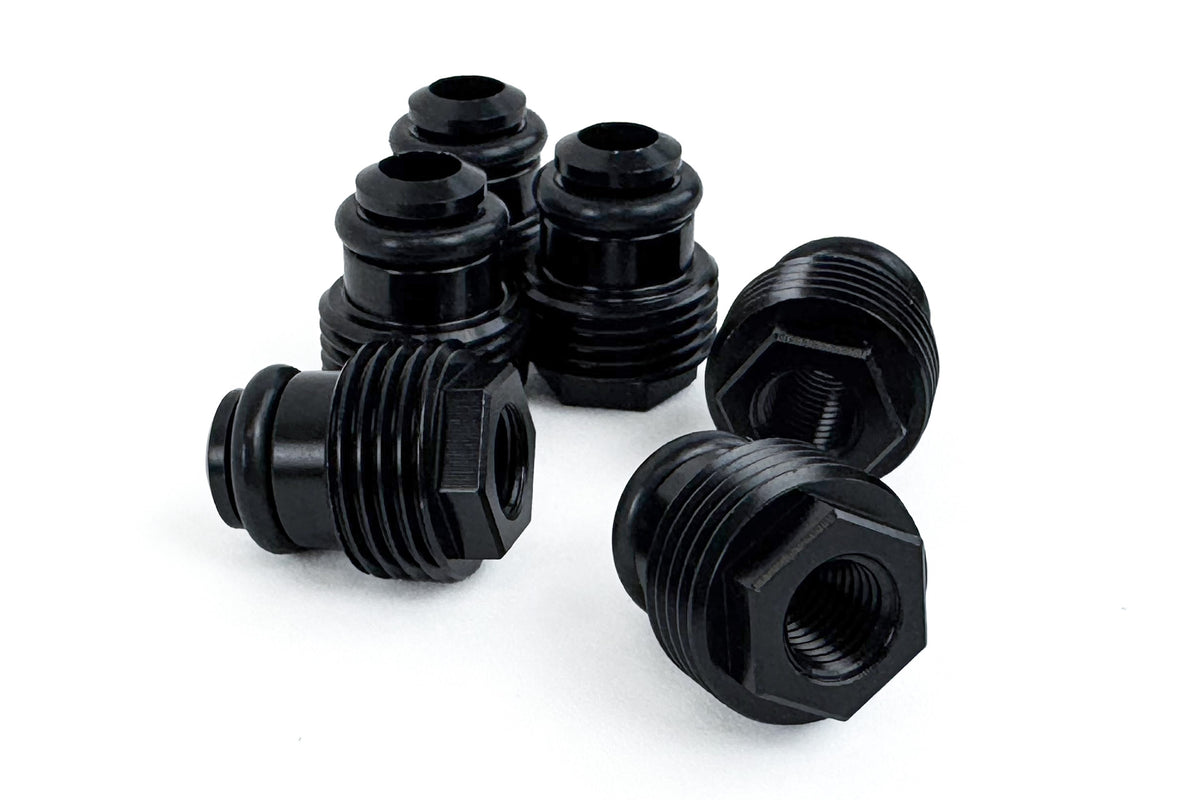 CSF 1/8 NPT Adaptor Plugs (qty. 6) for CSF B58/S58 Manifolds