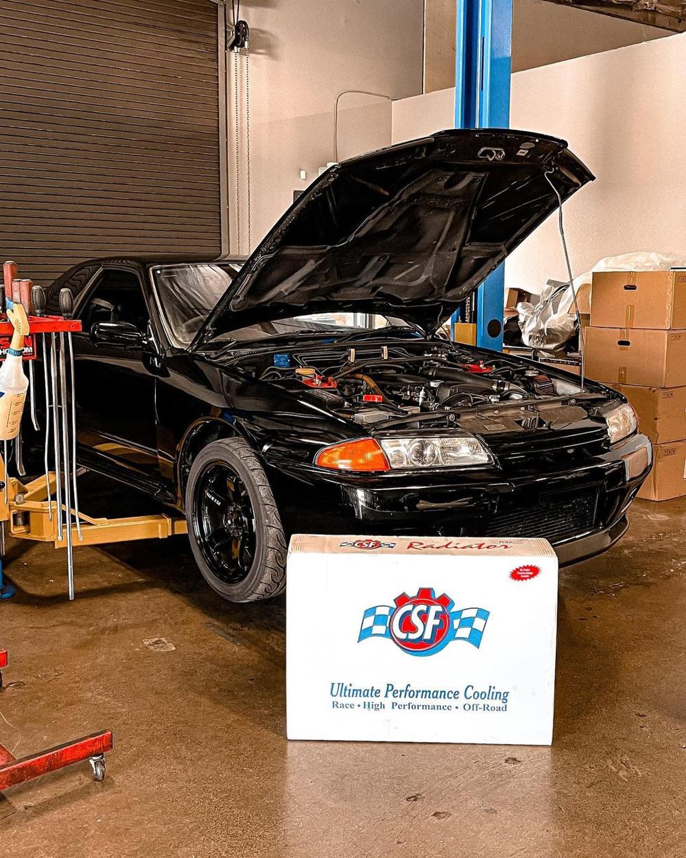 CSF R32 Skyline GT-R/GTS Full Billet Aluminium High-Performance Radiator
